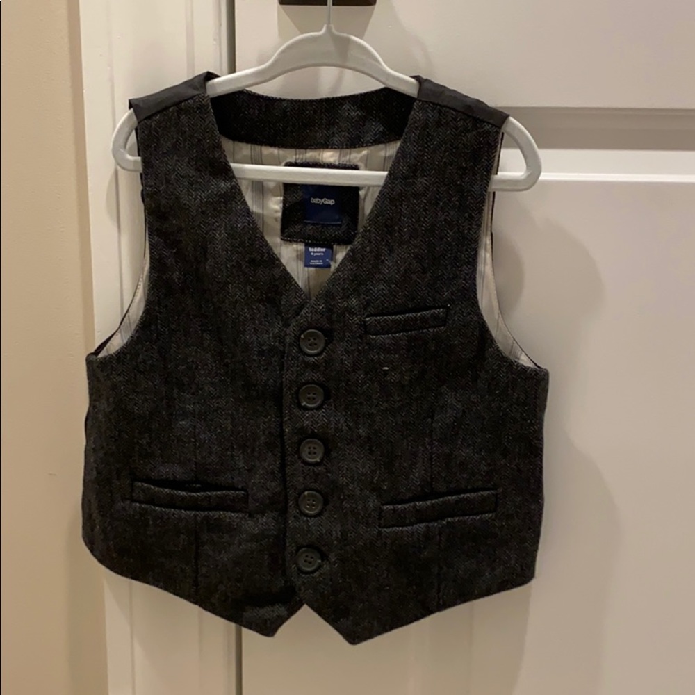 NWT Gap Kids Suit Vest, Size 4T